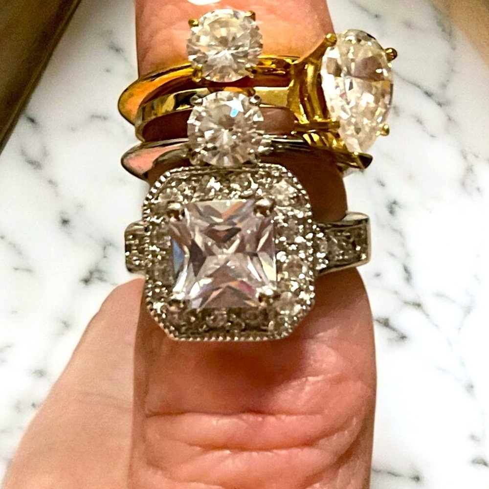 💍 Four Costume Rings